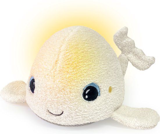 Pabobo LED Nachtlampje Kinderen - Huildetectie - Whale