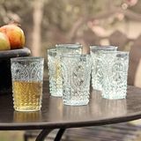 LOBERON Glas set van 6 Fleury helder