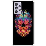 Samsung Siliconen hoesje compatibel met Galaxy A52 Carnival-masker
