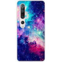 Xiaomi Mi 10, Xiaomi Mi 10 Pro Galaxie bleue bedrukt siliconen hoesje