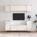 Prolenta Maison Exclusive - TV-meubels, 6 stuks, wit, massief grenenhout