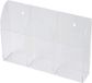 Merkloos / Sans marque Shenzhen Haorui Industrial Technology Co., Ltd. Afstandsbediening Houder Opbergdoos Transparant Acryl voor Kantoor Thuis (Three grids)