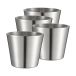 Dorre Bol à pommes de terre/de service en acier inoxydable, set de 4, Ø9,5 cm