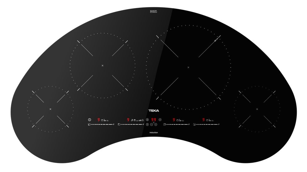 Teka IKC 94628 MST BK - 95 cm Induction Cooktop - Black