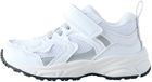 Next - Meisjes - Sneakers met klittenbandsluiting en elastische veters - Wit