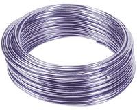 mumbi 10 m knutseldraad, 3 mm, lila, aluminium, set onderdelen