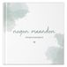 Fyllbooks Mijn negen maanden dagboek - Zwangerschapsdagboek - Invulboek voor 9 maanden - Watercolour Groen