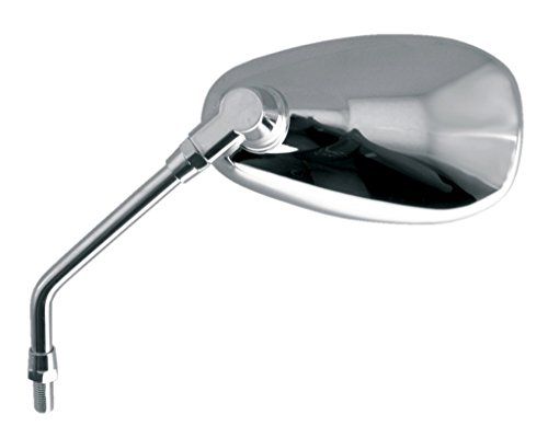 Vicma Omkeerbare Spiegel voor Daelim 125 Roadwin Motor 2003-2009 E176 Chroom M10 P125 Std Inv Nieuw