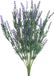 Everlands Lavendel Kunstplant - Kunststof - Paars - 18 x 10 x H43 cm