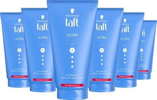 Taft Ultra Styling Haargel - 6 x 150ml - Voordeelverpakking