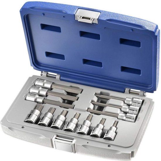 Expert by Facom Stanley Black & Decker Polska Sp.z o.o. schroevendraaierdoppenset | 6-kantschroeven | 1/2 | 13-delig | E032906