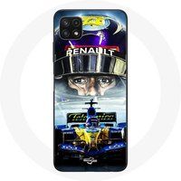 Maniacase Hoesje voor Samsung Galaxy A22 5G Formule 1 Fernando Alonso Díaz Spaans F1 coureur