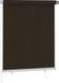 Maison Exclusive - Store extérieur, dimensions 125 (largeur) x 140 (hauteur) cm, couleur marron