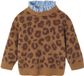 Vertbaudet Babytrui met luipaardprint chambray