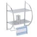 IDIMEX Étagère de salle de bain JANINE - métal chromé