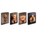 Hama Fotoalbums "Batzi" (softcover, 36 pagina's voor 36 foto's in het formaat 10 x 15 cm per album, duurzaam, voor archiveren met anekdotes, ter bescherming van de foto, mini-album), meerkleurig