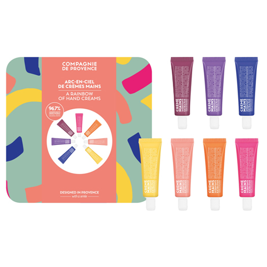 Compagnie de Provence A Rainbow of Hand Creams Set