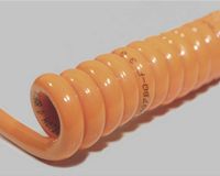 BKL Electronic 1506120 Spiraalkabel H05BQ-F 1200 mm / 4800 mm 3 G 0.75 mm² Oranje 1 stuk(s)