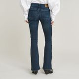 G-Star - 3301 Flare Wmn - Dames - Jeans - Katoen - Polyester - Elastaan - Worn in Icy Blue - Maat 23/28