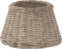 vidaXL Lampenkap Ø50x30 cm wicker bruin