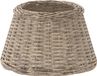 vidaXL Lampenkap Ø50x30 cm wicker bruin