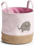 Zeller Opbergmand Olifant Roze Ø 30 cm