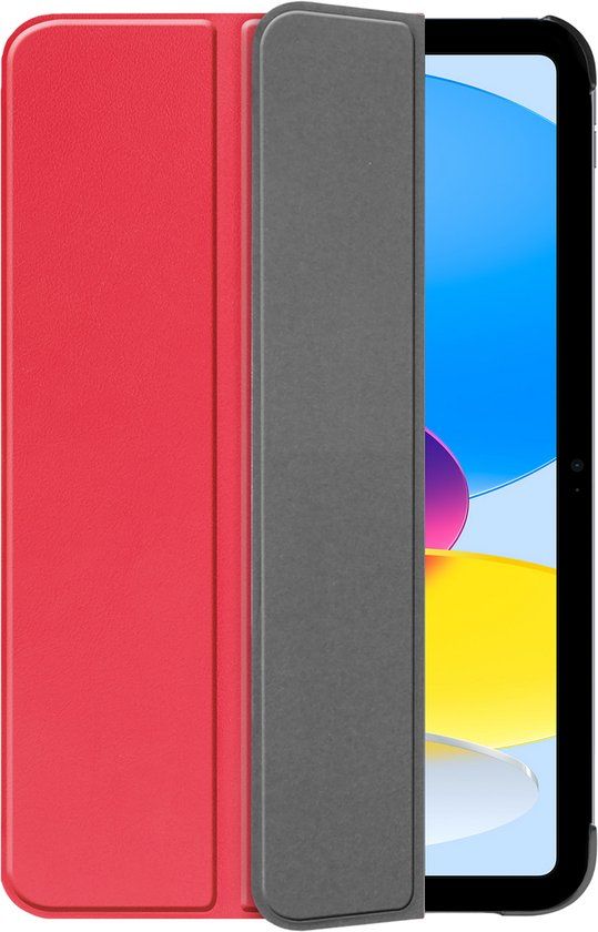 Just in Case Bookcover Slimline Trifold Ipad 10.9 Rood