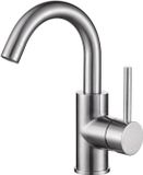 Sanilux Wastafelkraan Largo 24,4 cm RVS