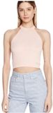 Guess Logo classic Rose Sans manches Dos nu Vrouwen L