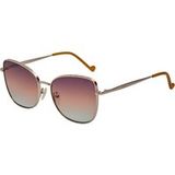 LIU JO LJ141S 717 SHINY GOLD Vrouw Zonnebrillen