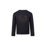 Koko Noko rechtvallende longsleeve met print - donkerblauw