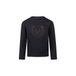 Koko Noko rechtvallende longsleeve met print - donkerblauw