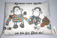 Traumhafte Sheepworld Traumhafte Genusswelten Dennenkussen 19 x 26 cm Komme was Wolle, ich Bin für Dich da