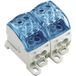 Weidmüller 2518330000 Bloc de distribution Vis Gris, Bleu 1 pièce(s)