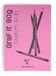 Clairefontaine 96668C - Geniet Blok GraF'it - 80 Vellen Effen Schetspapier - Uitscheurbare Vellen - A6 10,5x14,8 cm 90g - Roze Kaft - Pak van 5 Blokken