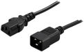 PowerWalker 91010041 cordon d'alimentation Noir 1,8 m fiche C13 fiche C20