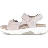 Gabor Sandales en velours maille femme Rollingsoft