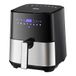 EDM 07790 Friteuse à air chaud - 5 L - 1450 W - Noir/Acier inoxydable