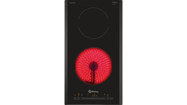 Balay 3EB730LQ Kookplaat Zwart Ingebouwd Keramisch 2 Zone(s)