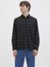 JACK & JONES JREBJETT SHIRT LS Garçon Chemise Manches Longues Coton/Polyester Noir XL