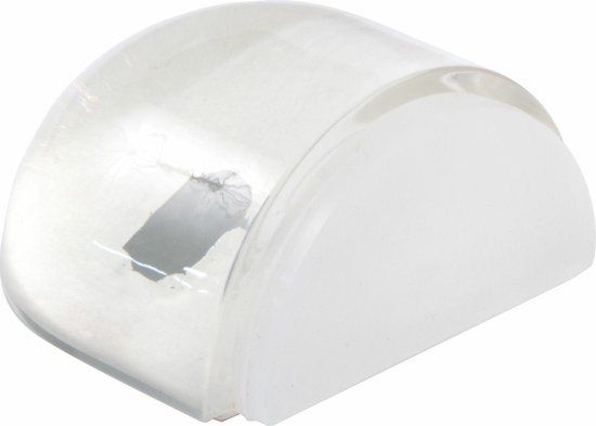AMIG Deurstopper/deurbuffer - D42mm - zelfklevend - transparant
