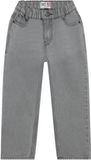 Noppies Jeans relaxed fit - Light Grey Denim - Maat 140