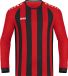 Jako Inter Voetbalshirt Lange Mouw Kinderen - Zwart / Sportrood | Maat: 164