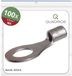 Quadrios 23C514 Ringkabelschoen Dwarsdoorsnede (max.): 6 mm² Gat diameter: 8.5 mm Ongeïsoleerd 100 stuk(s)
