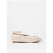 & Other Stories Sebbe Lace Up Ballerina White