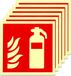 OEM Shenzhen Haorui Industrial Technology Co., Ltd. Brandblusser bord - 6 stuks stickers