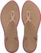 Havaianas Luna Point Sandale Plate Femmes Rose Caoutchouc Printemps/Été 2025