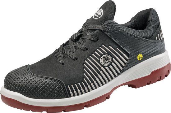Bata Industrials Goal S3 Composiet Neus Mannen Veiligheidsschoenen - Grijs | Rood | Zwart