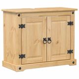 VidaXL Ensemble de meubles de salle de bain 2 pièces Corona Bois de pin massif