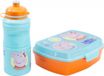 Stor Peppa Pig drinkbeker + brooddoos / broodtrommel